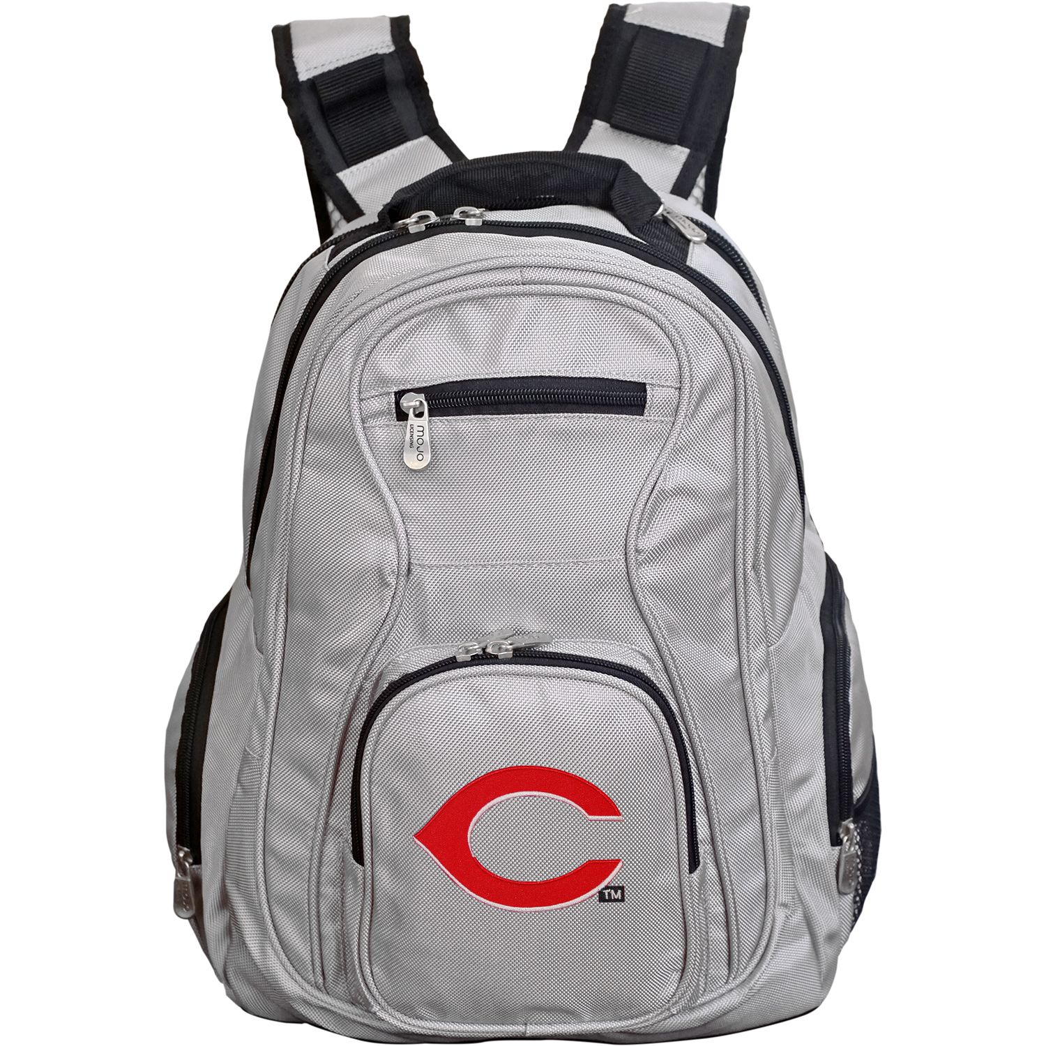 Рюкзак для ноутбука премиум-класса Cincinnati Reds, красный/серый