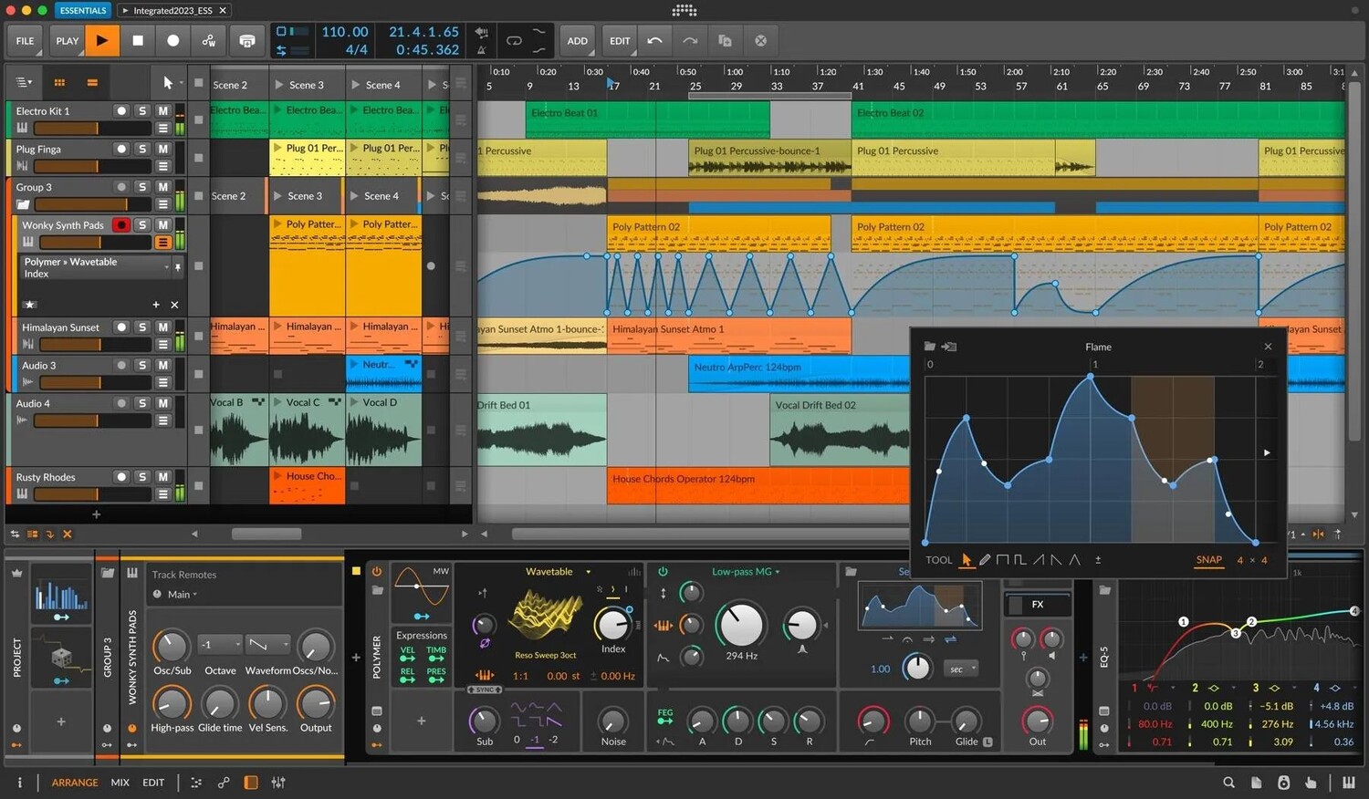 

Обновление Bitwig Studio 5 Essentials с плана Bitwig Studio 8-Track