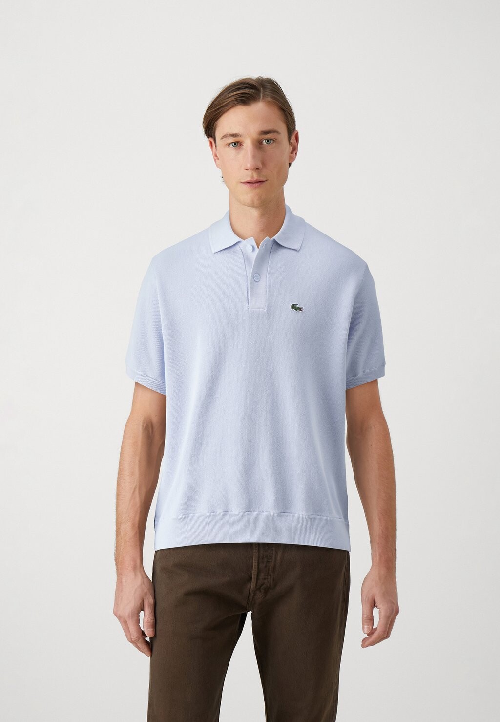 

Рубашка поло Lacoste, светло-синий