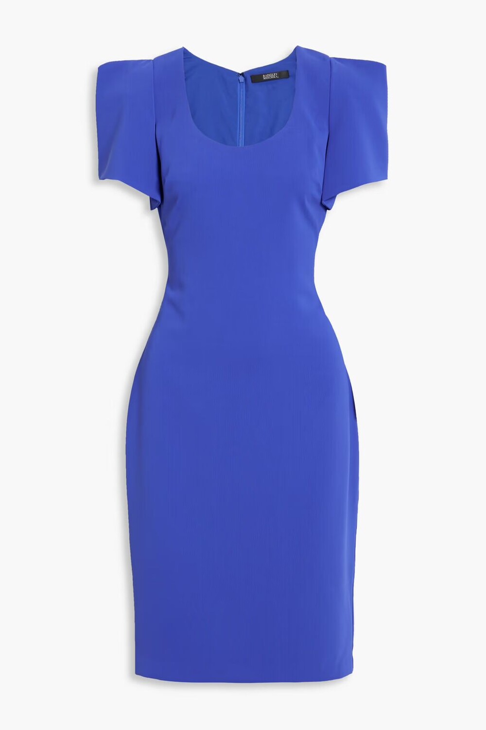 

Платье из крепа Badgley Mischka, королевский синий