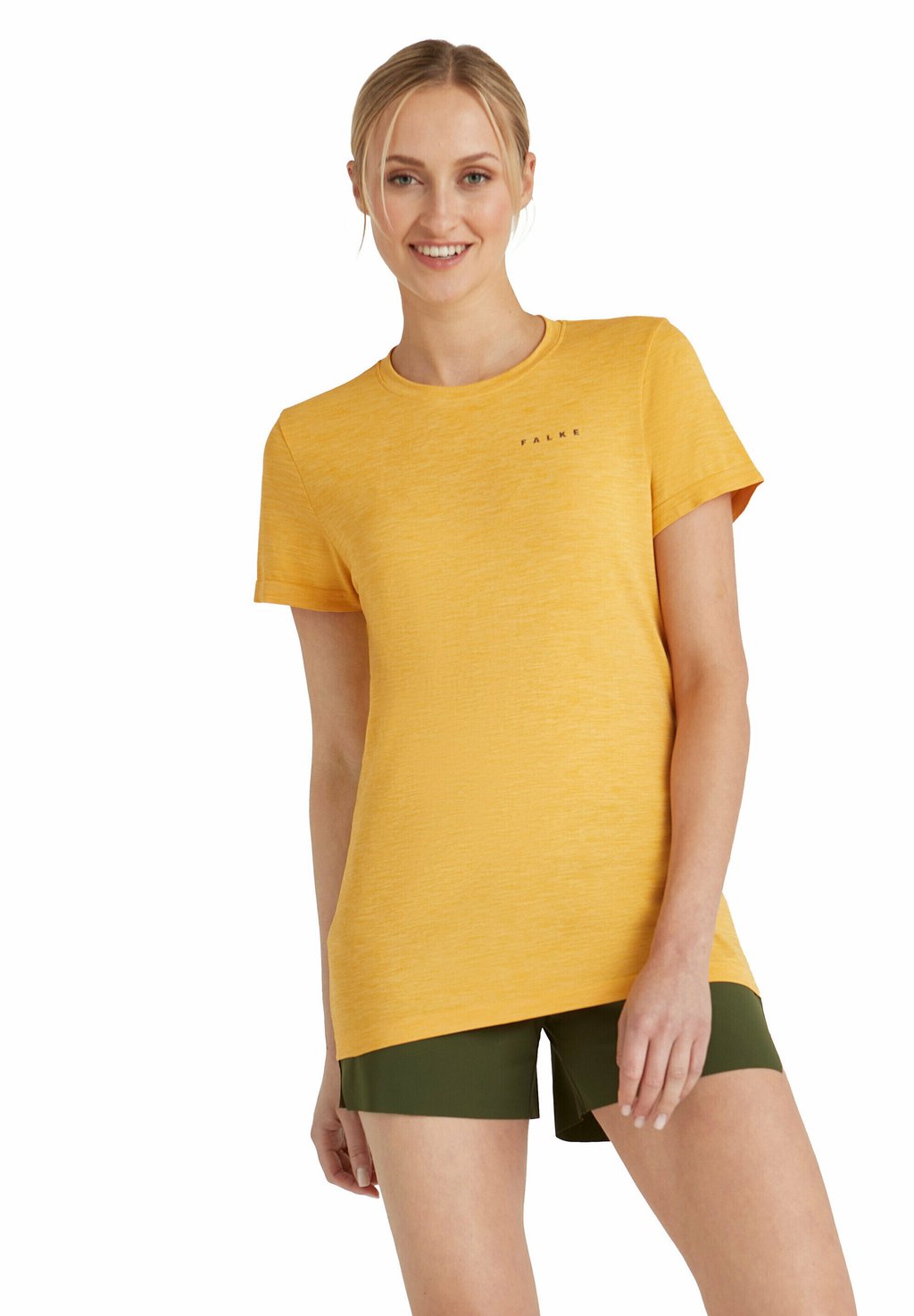 Спортивная футболка FALKE, цвет lemonade (1301) фотографии