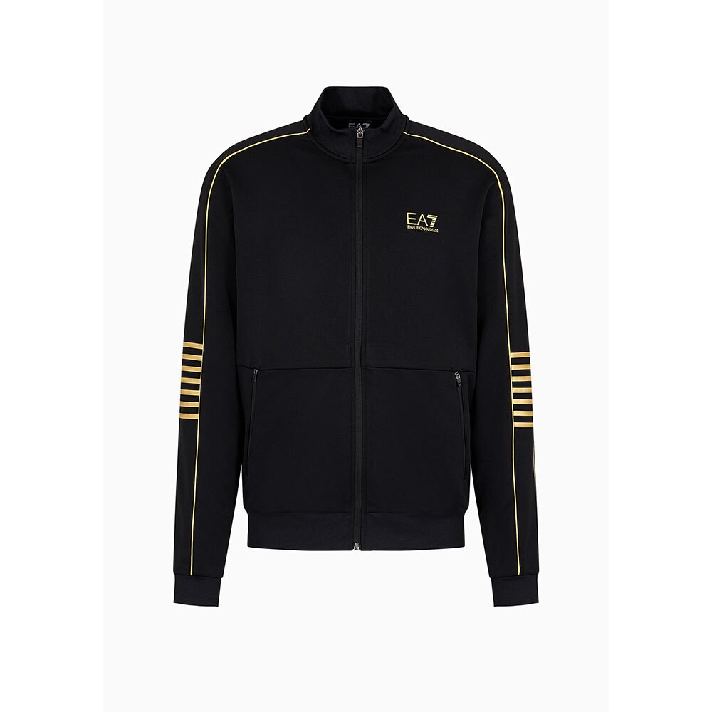 

Толстовка EA7 6Rpm07 Full Zip, черный