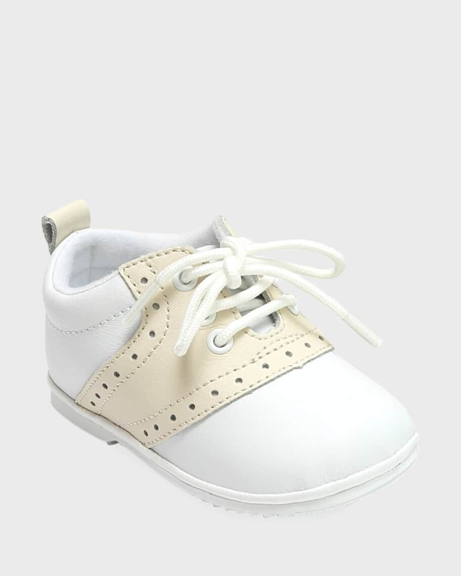 

Двухцветные кожаные оксфорды Austin для мальчика, для малышей L'Amour Shoes
