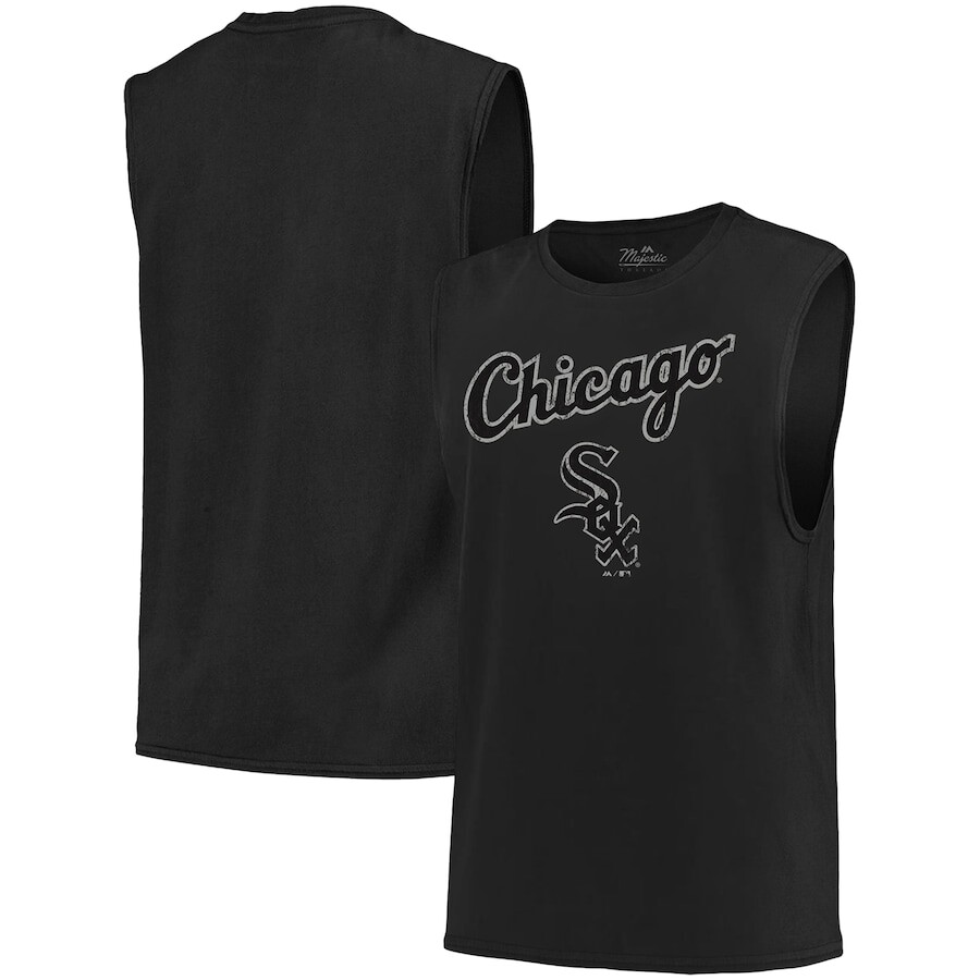 

Майка Majestic Threads Chicago White Sox, черный