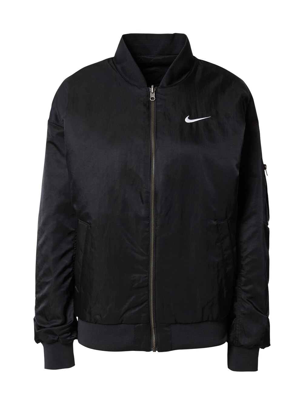 Межсезонная куртка Nike, черный межсезонная куртка nike белый