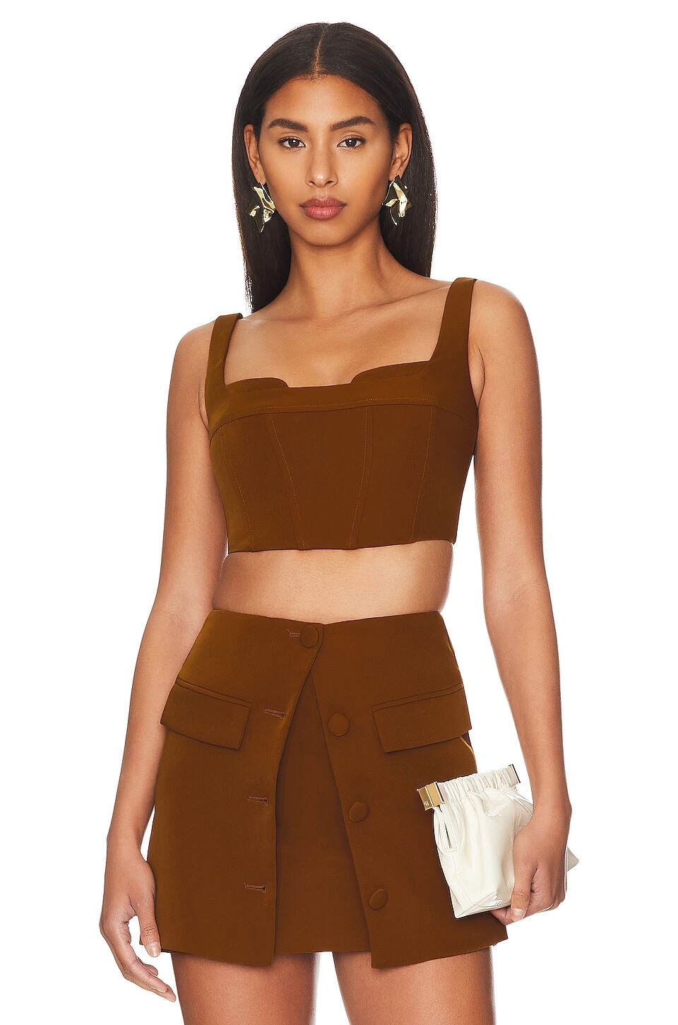 

Топ Lovers and Friends Christelle, цвет Mocha Brown