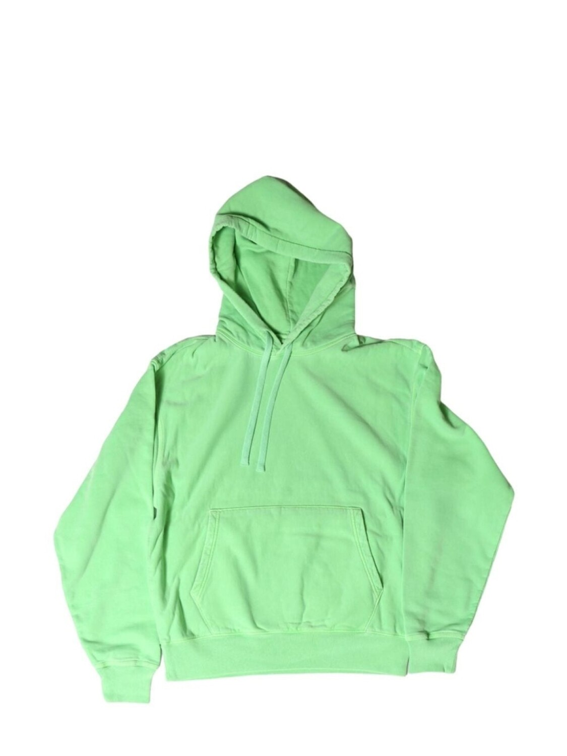 

Stüssy хлопковая толстовка с капюшоном, зеленый