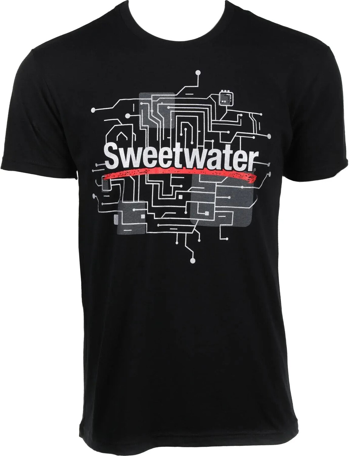 

Футболка Sweetwater с рисунком «Shiny Circuit» — XX-Large