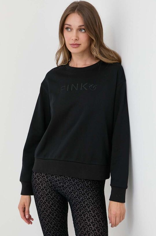 

Толстовка из хлопка Pinko, черный