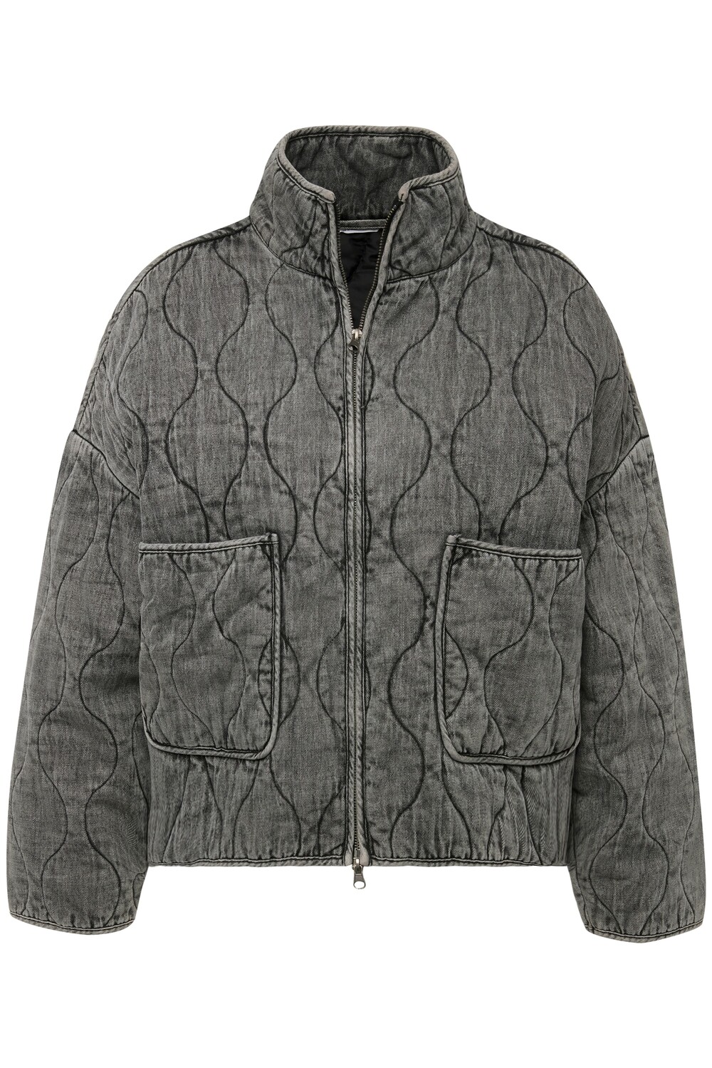 

Толстовка Studio Untold Kurzjacke, цвет anthrazit melange