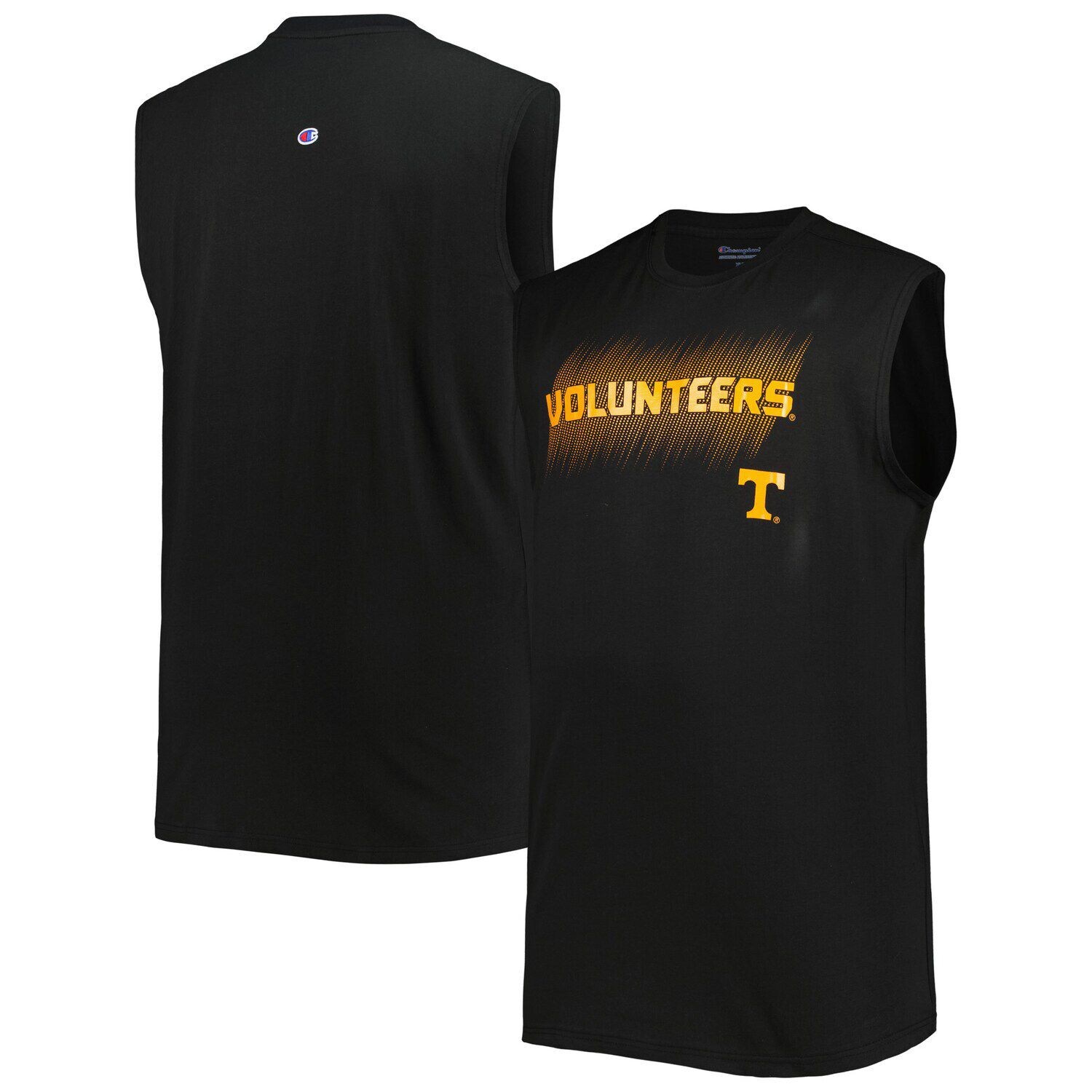 

Мужская черная майка Tennessee Volunteers Big & Tall, Черный
