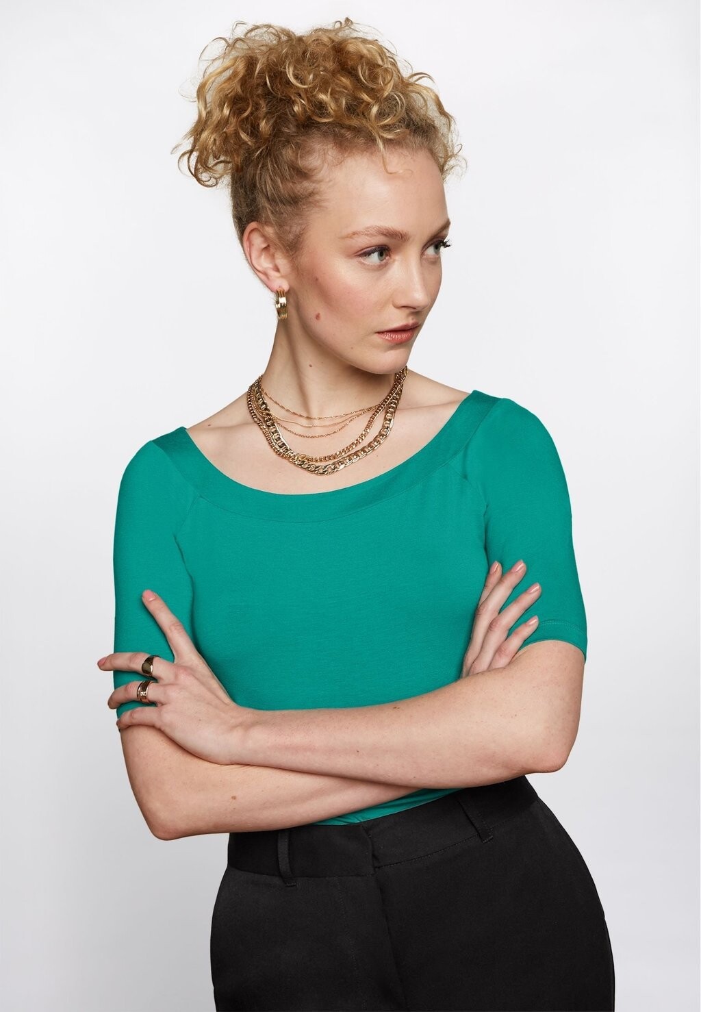

Футболка базовая SARAH King Louie, цвет aqua green