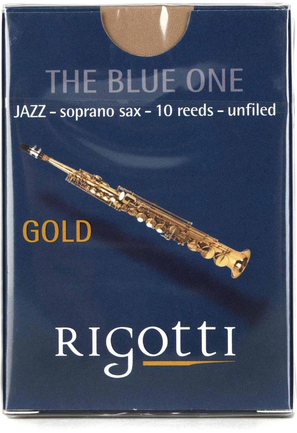 

Трости для саксофона Rigotti RG.JSS Gold Jazz Soprano — 3 средних трости (10 шт. в упаковке)