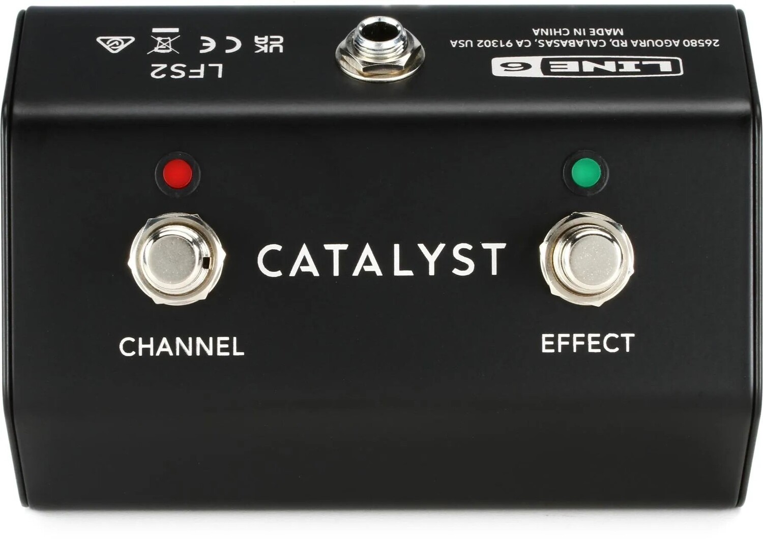 

Line 6 LFS2 Catalyst 2-кнопочный педальный переключатель