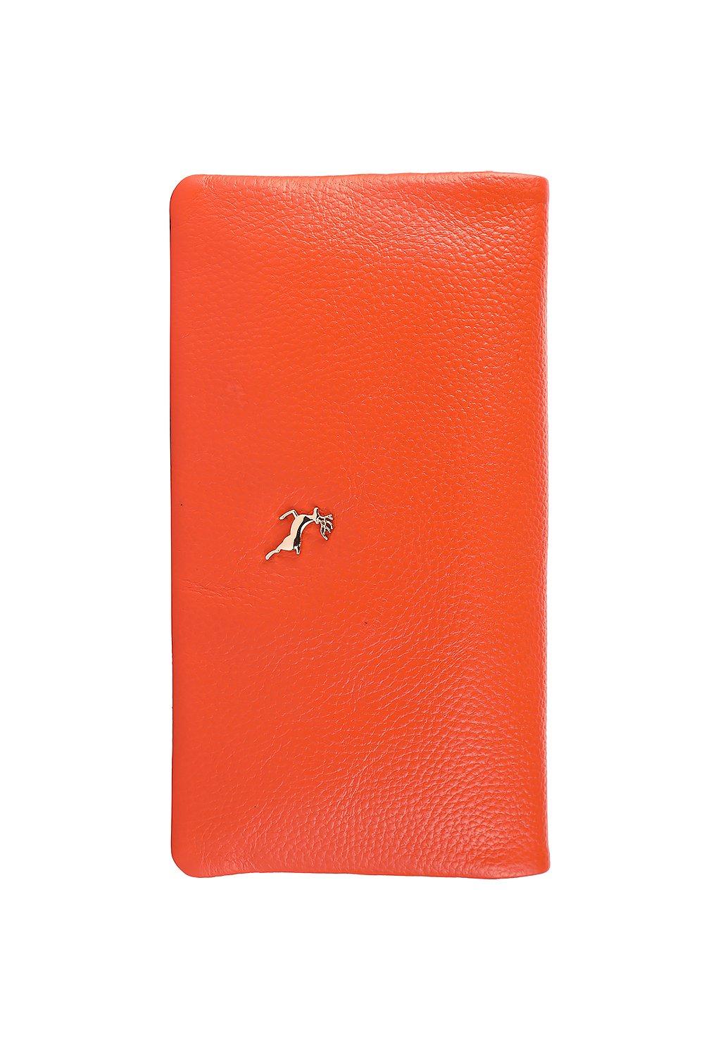 Большой кошелек для утренника из натуральной кожи «Liberty» Ashwood Leather, оранжевый
