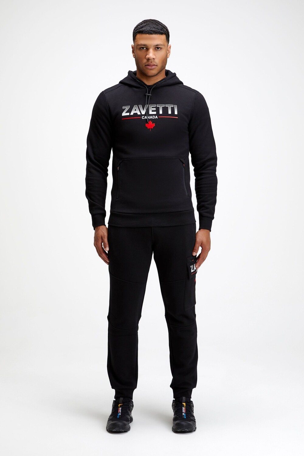 

Mattucci 2 0 через голову толстовка с капюшоном Zavetti Canada, черный