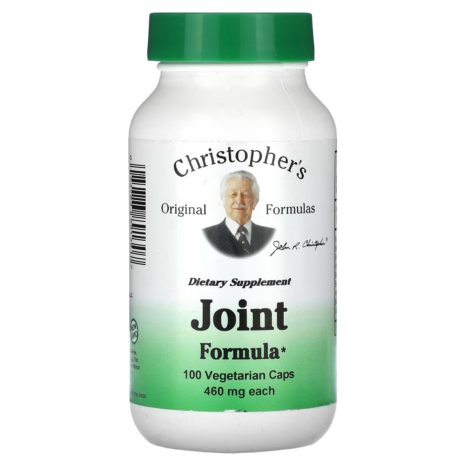Формула Christopher's Original Formulas 460 мг для суставов, 100 капсул christopher s original formulas растительная формула кальция 100 овощных капсул