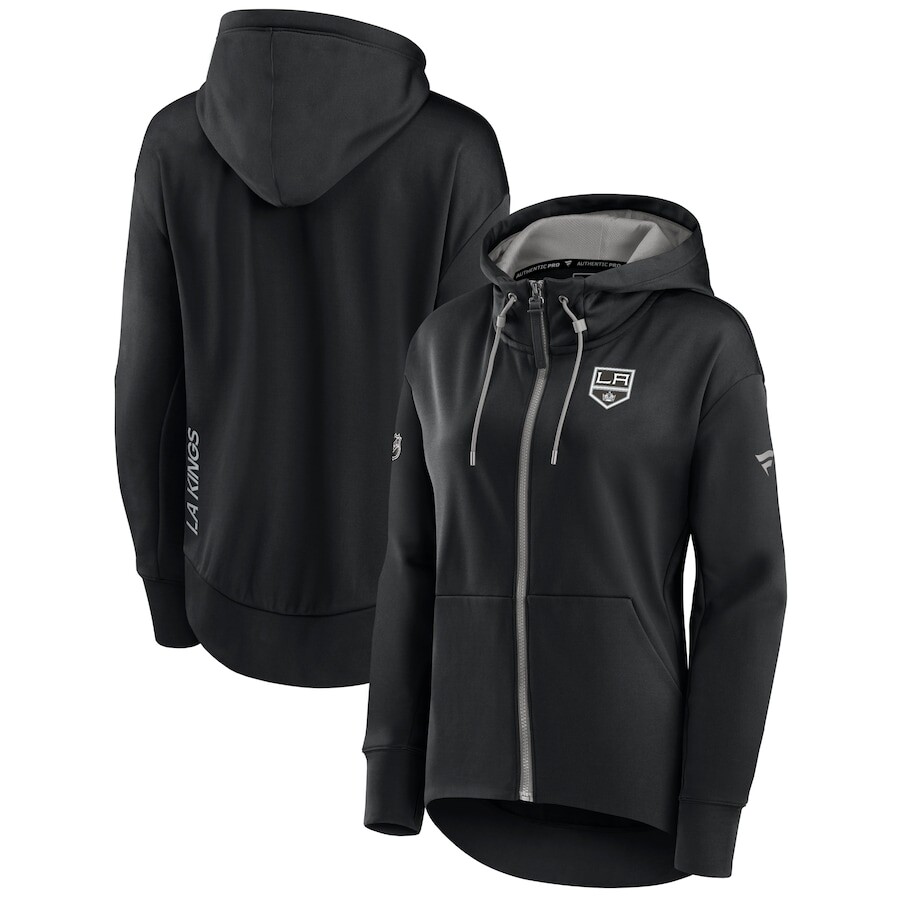 

Толстовка на молнии Fanatics Branded Los Angeles Kings, черный