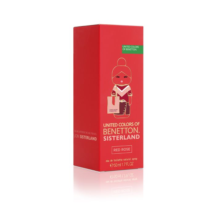 цена Женская туалетная вода Sisterland Red Rose Eau de Toilette Benetton, EDT 80 ml
