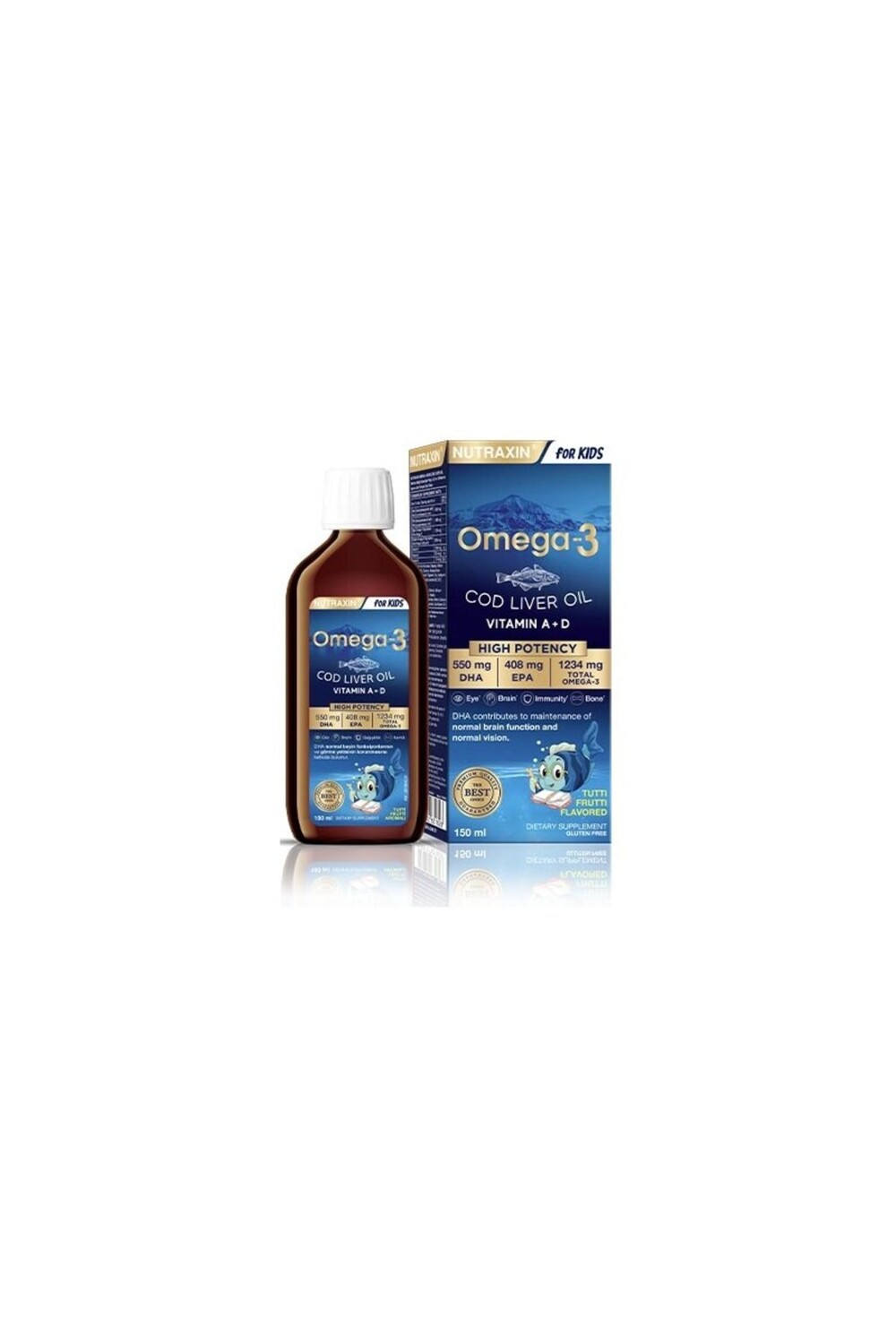 

Nutraxin Детский сироп Омега-3 150 мл