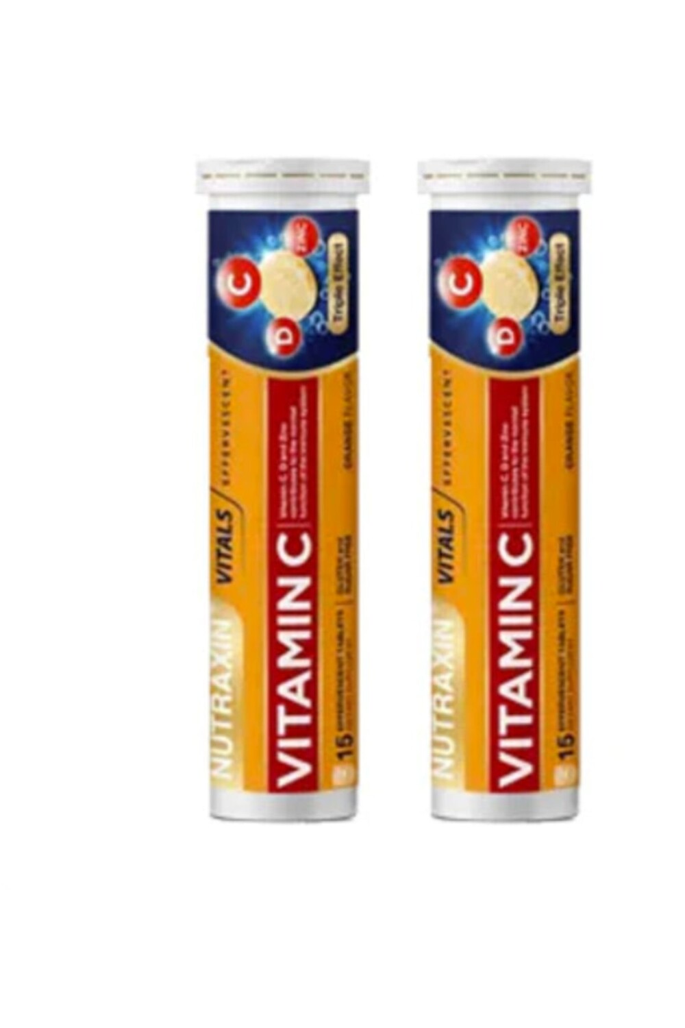 

Nutraxin Шипучий витамин Cd-цинк, 15 таблеток, 2 шт. в упаковке