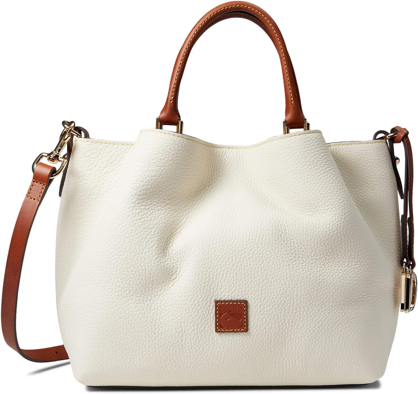 

Сумка Dooney & Bourke Pebble II Barlow, белый