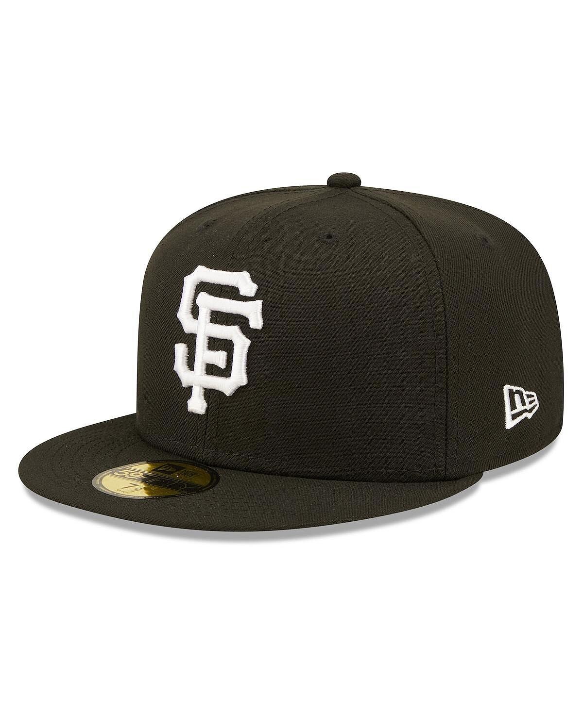 

Мужская черная приталенная шляпа с логотипом San Francisco Giants Team 59FIFTY New Era