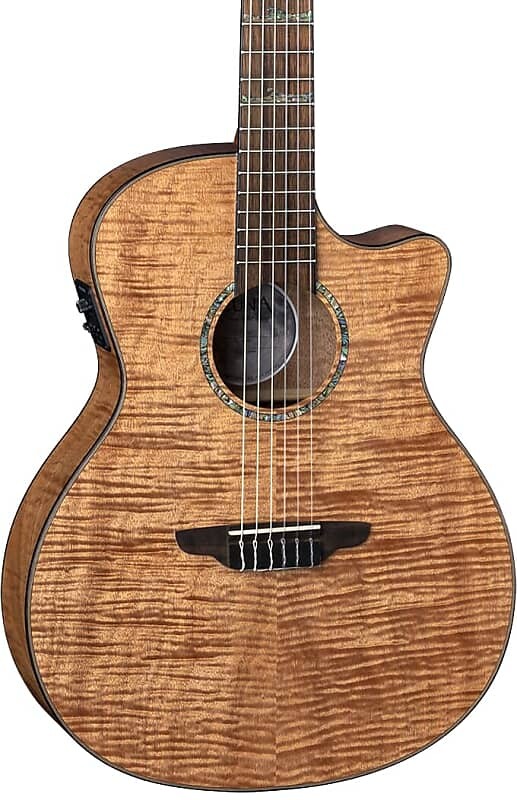 Акустическая гитара Luna High Tide Exotic Mahogany Nylon