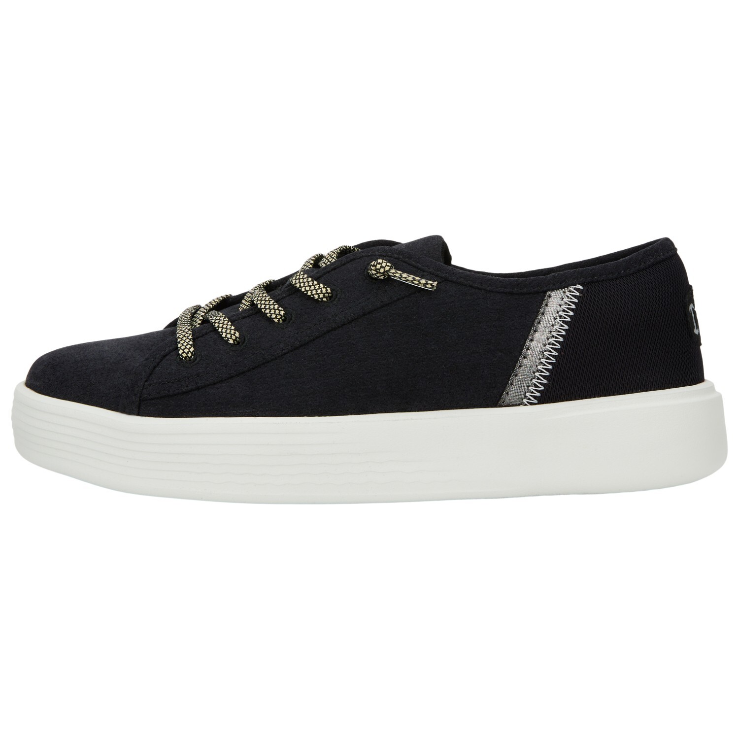 

Кроссовки Heydude Women's Cody Heathered Knit Mesh, черный
