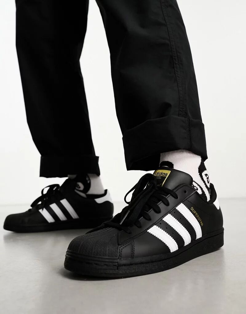 Черные кроссовки adidas Originals Superstar