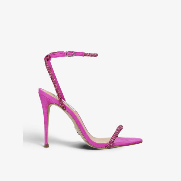 

Замшевые туфли на каблуке Breslin, украшенные стразами Steve Madden, розовый
