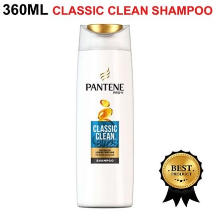 Pro-V Классический чистый шампунь 360мл, Pantene