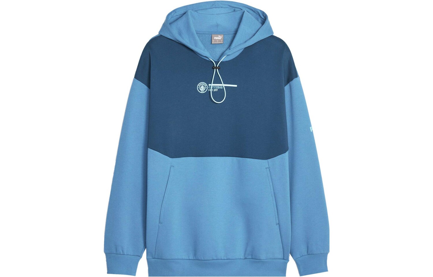 

Манчестер Сити Толстовка Мужская Морской Синий Puma, цвет Sea Blue