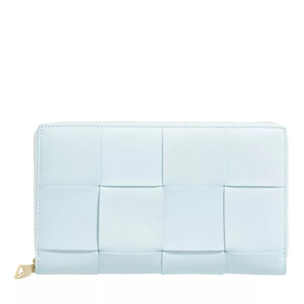 

Кошелек cassette zip around wallet teal Bottega Veneta, синий