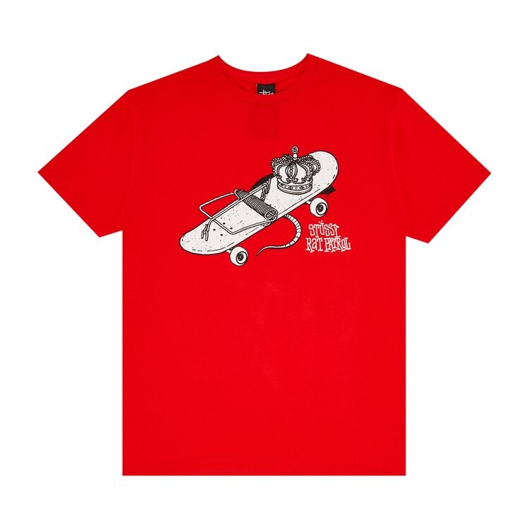 

Футболка Stussy Skate Trap 'Red', красный
