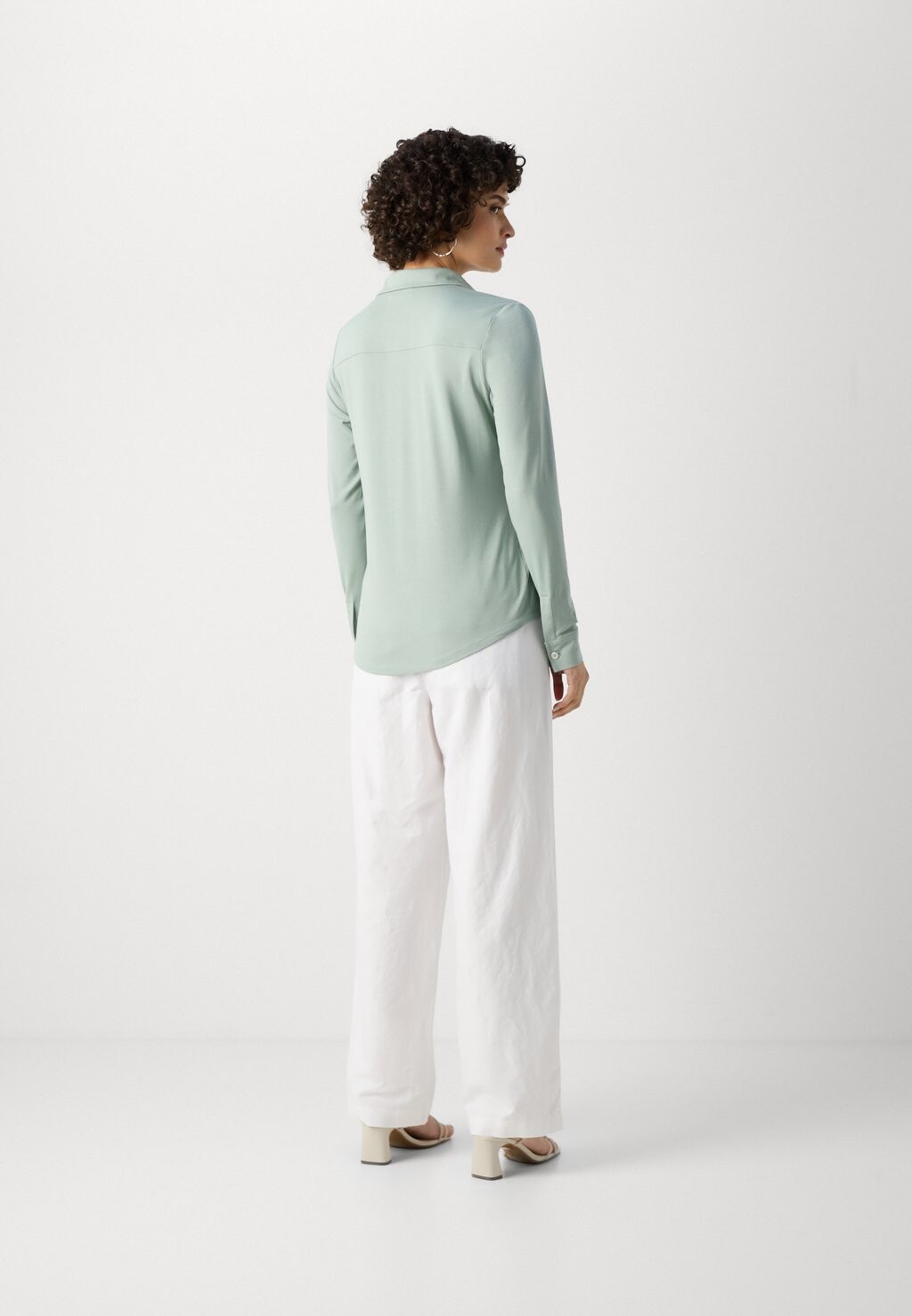 

Рубашка-блузка COLLAR PLACKET Marc O'Polo, светло-зеленый