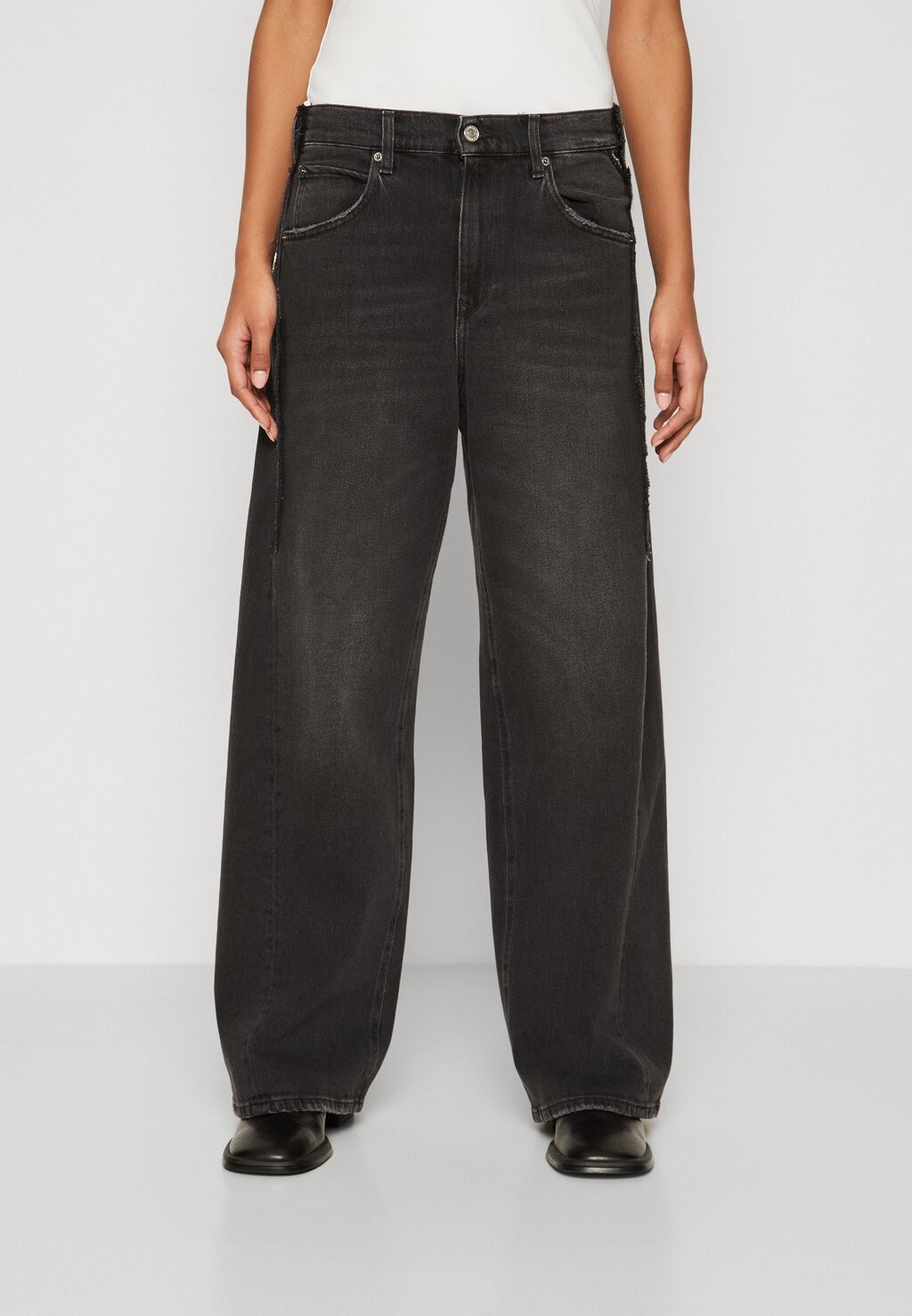

Джинсы свободного кроя NARJA PANTS Replay, цвет dark grey