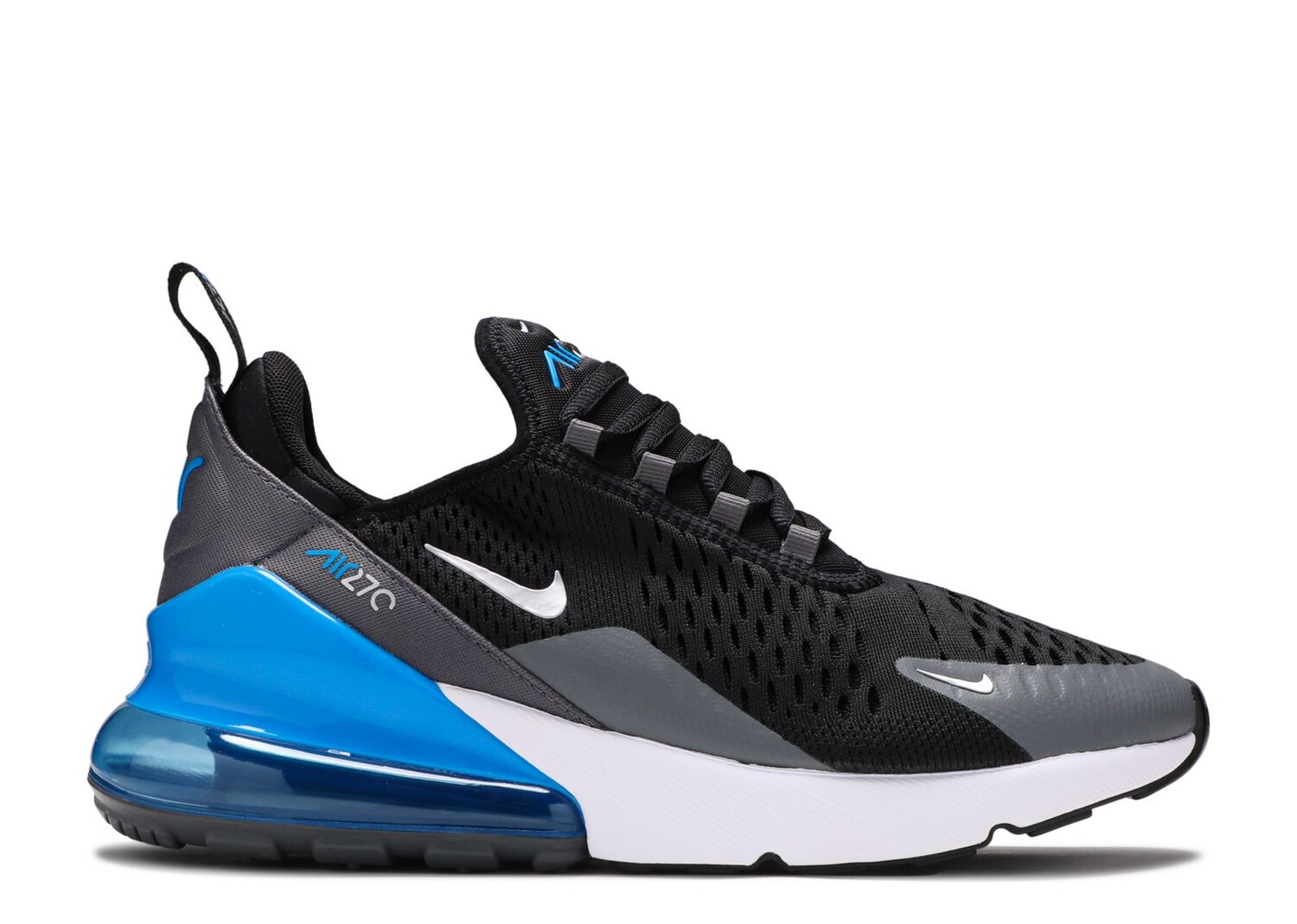 

Кроссовки Nike Air Max 270 Gs 'Black Light Photo Blue', черный