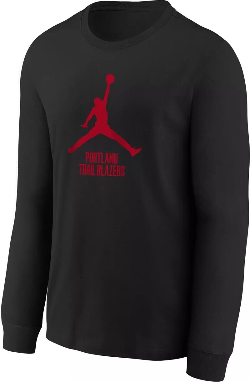 

Футболка с длинным рукавом Jordan Youth Portland Trail Blazers