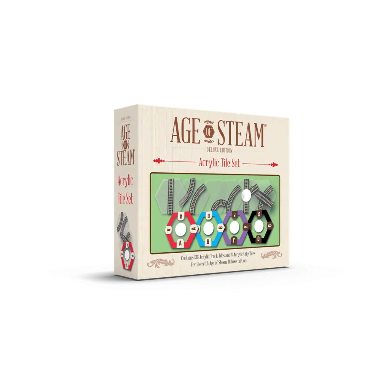 

Аксессуары Age of Steam Deluxe: Acrylic Track Tiles