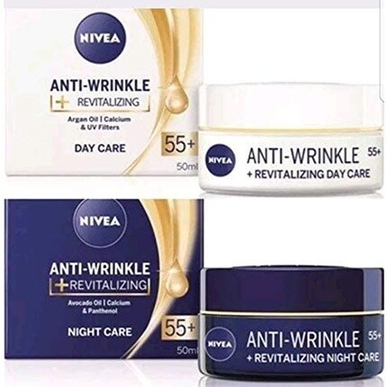 

Дневной и ночной крем против морщин и восстанавливающий, Nivea