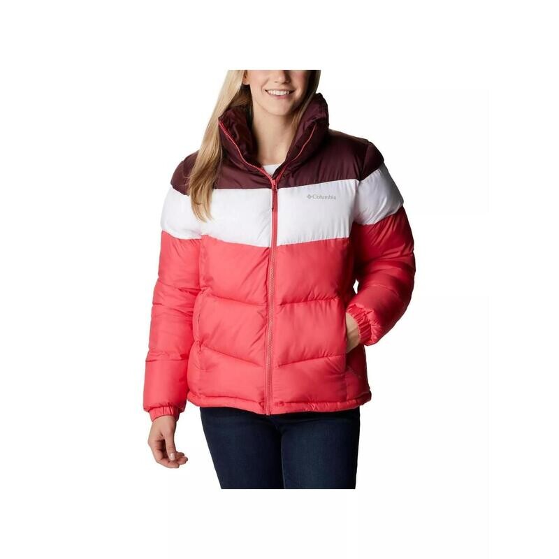 

Переходная куртка Puffect Color Blocked Jacket женская - розовый COLUMBIA, цвет rosa