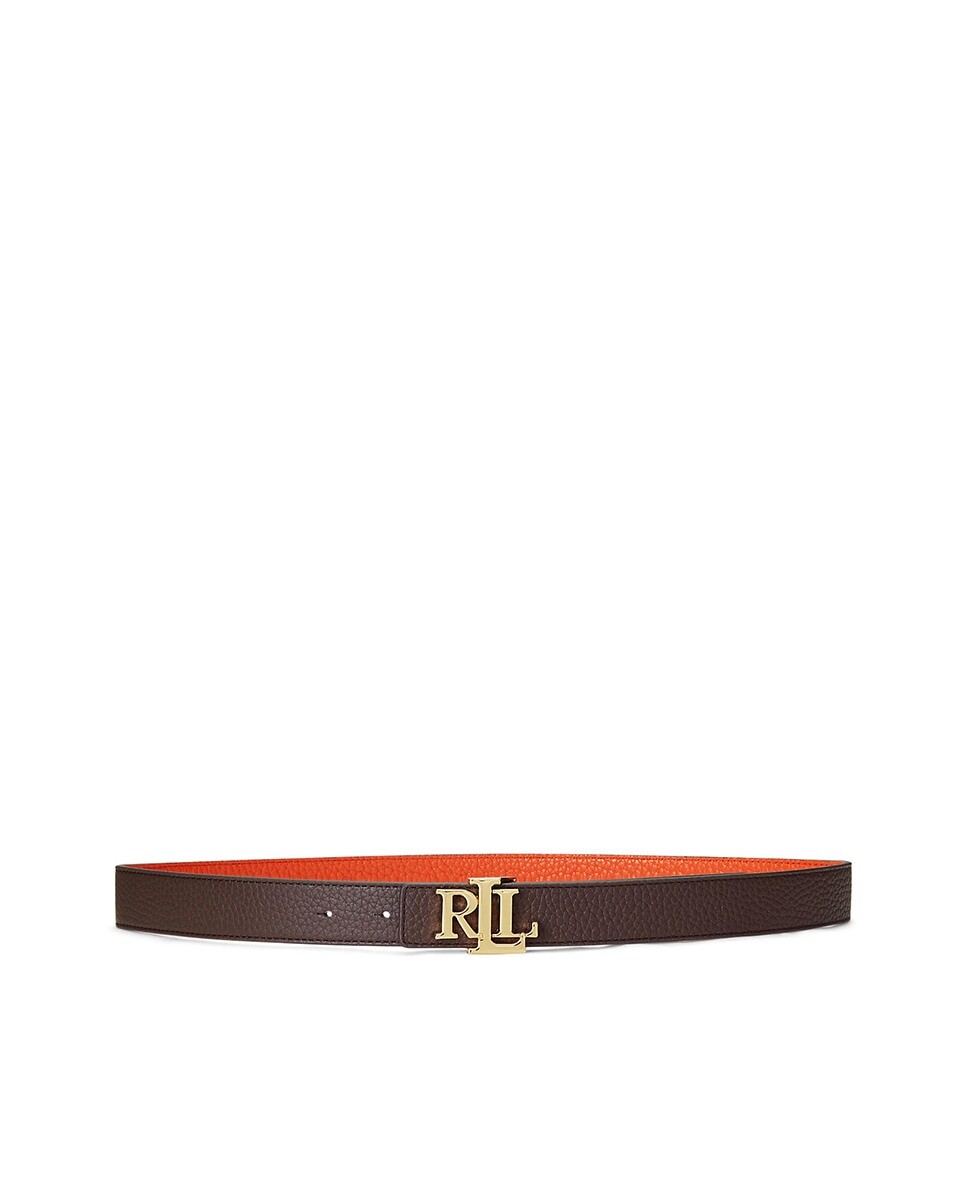 

Двусторонний кожаный женский ремень Polo Ralph Lauren, мультиколор