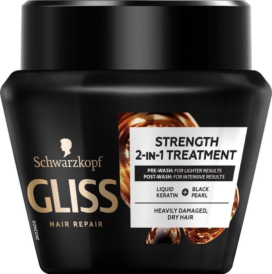 

Маска для сухих и очень поврежденных волос, 300 мл Schwarzkopf, Gliss Kur Ultimate Repair