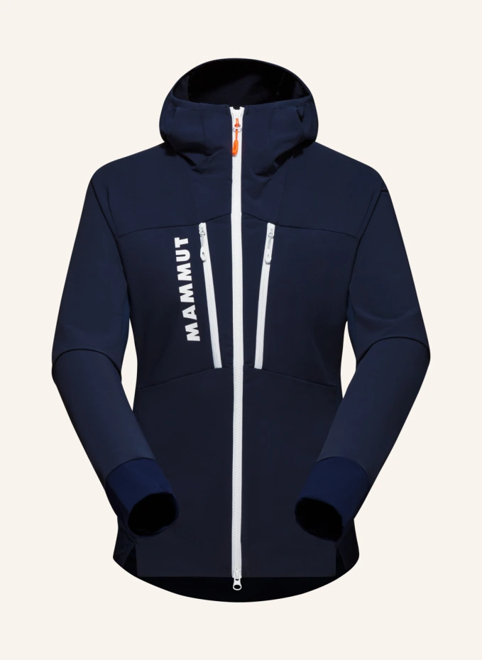 

Женская куртка с капюшоном mammut aenergy so hybrid Mammut, синий