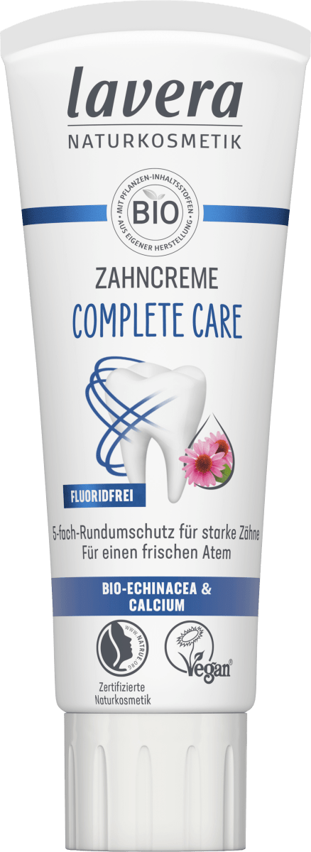 Зубная паста Complete Care без фтора 75 мл lavera