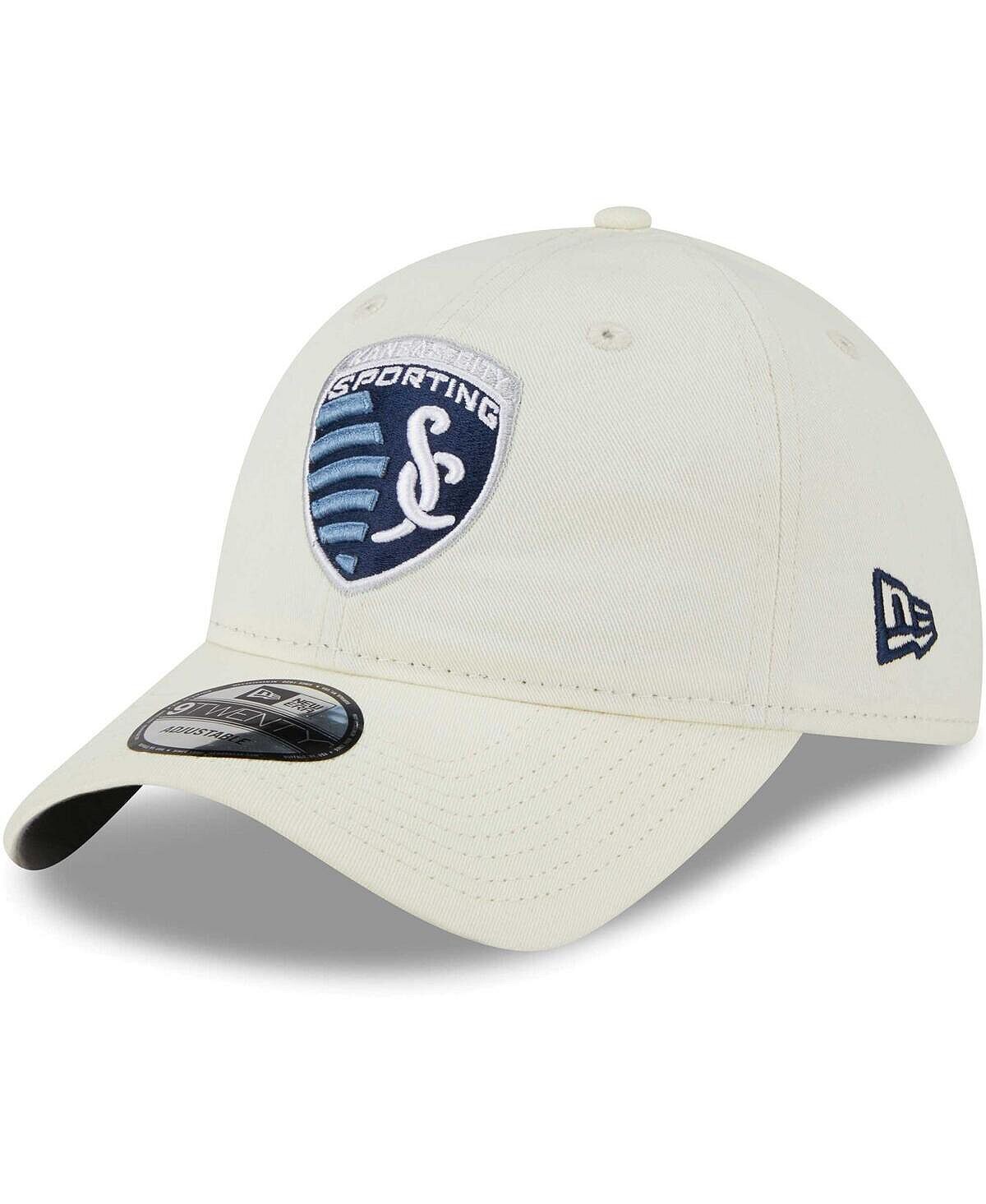 

Мужская кремовая регулируемая шапка Sporting Kansas City Core Classic 2.0 New Era