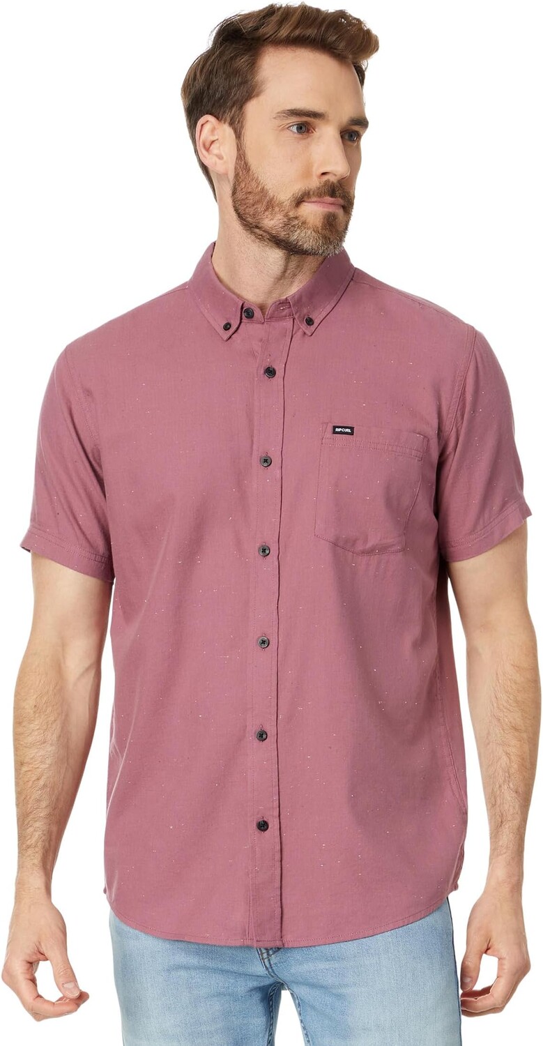 

Рубашка Ourtime Short Sleeve Woven Rip Curl, лиловый