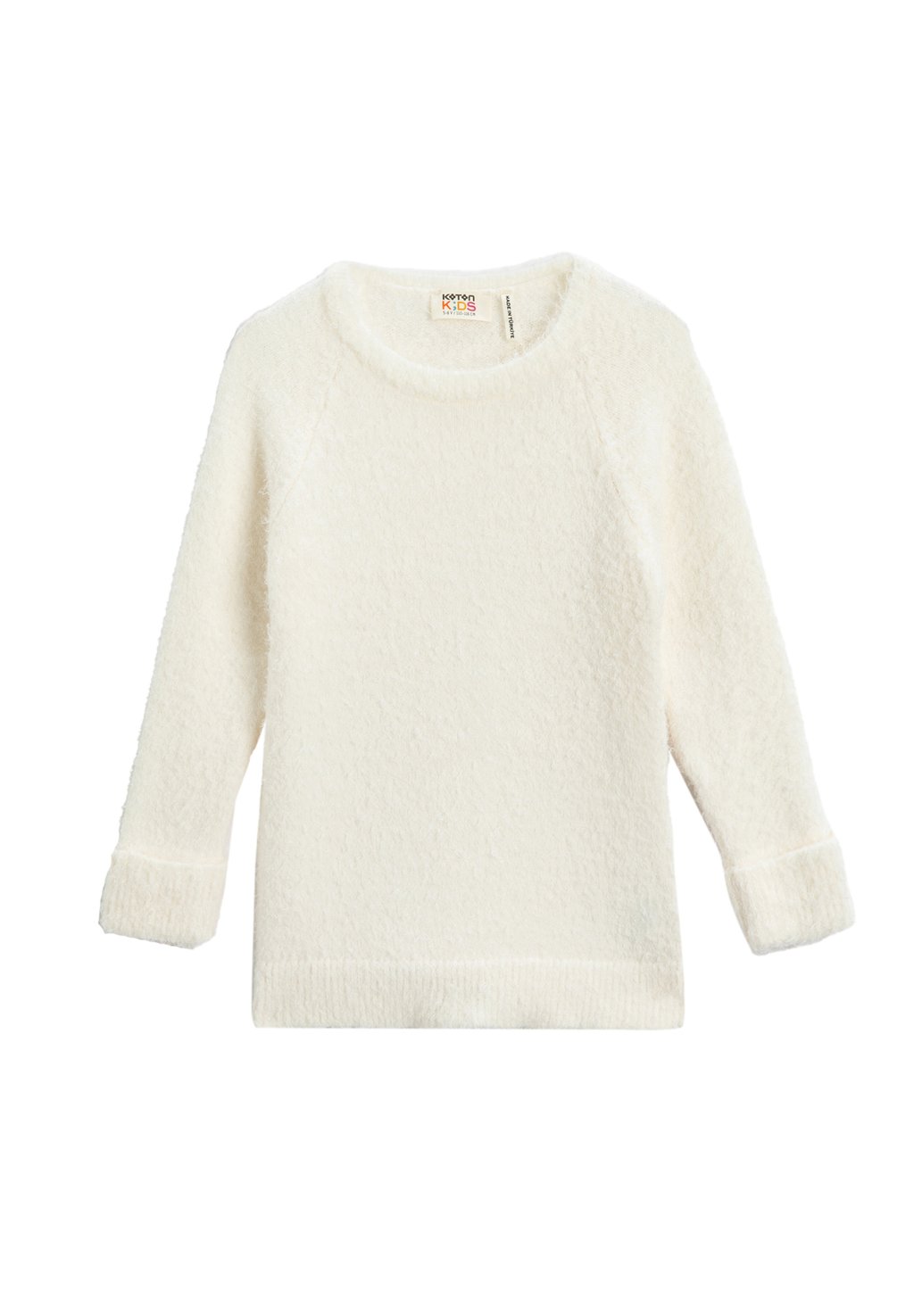 Свитер Basic In Soft Fleece Koton, цвет off white