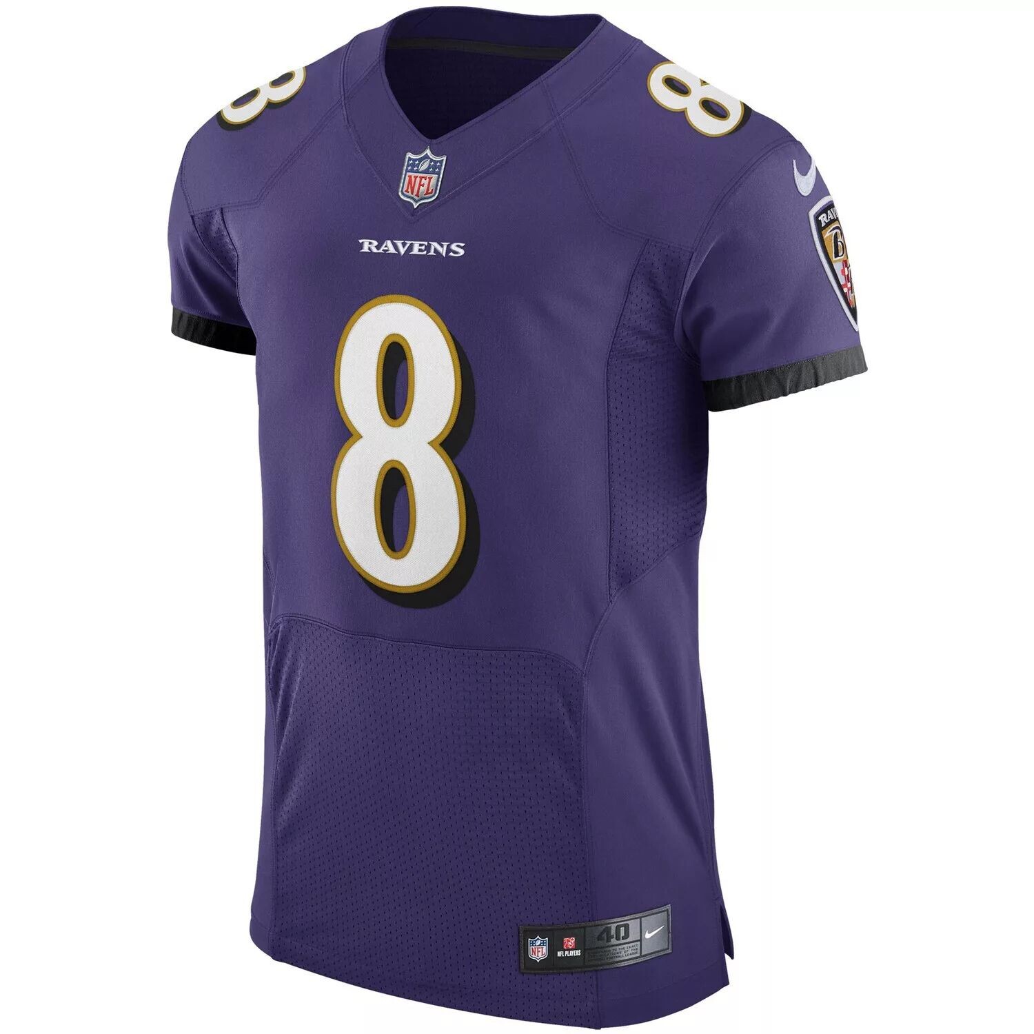 

Мужское джерси Lamar Jackson Purple Baltimore Ravens Vapor Elite Player Nike